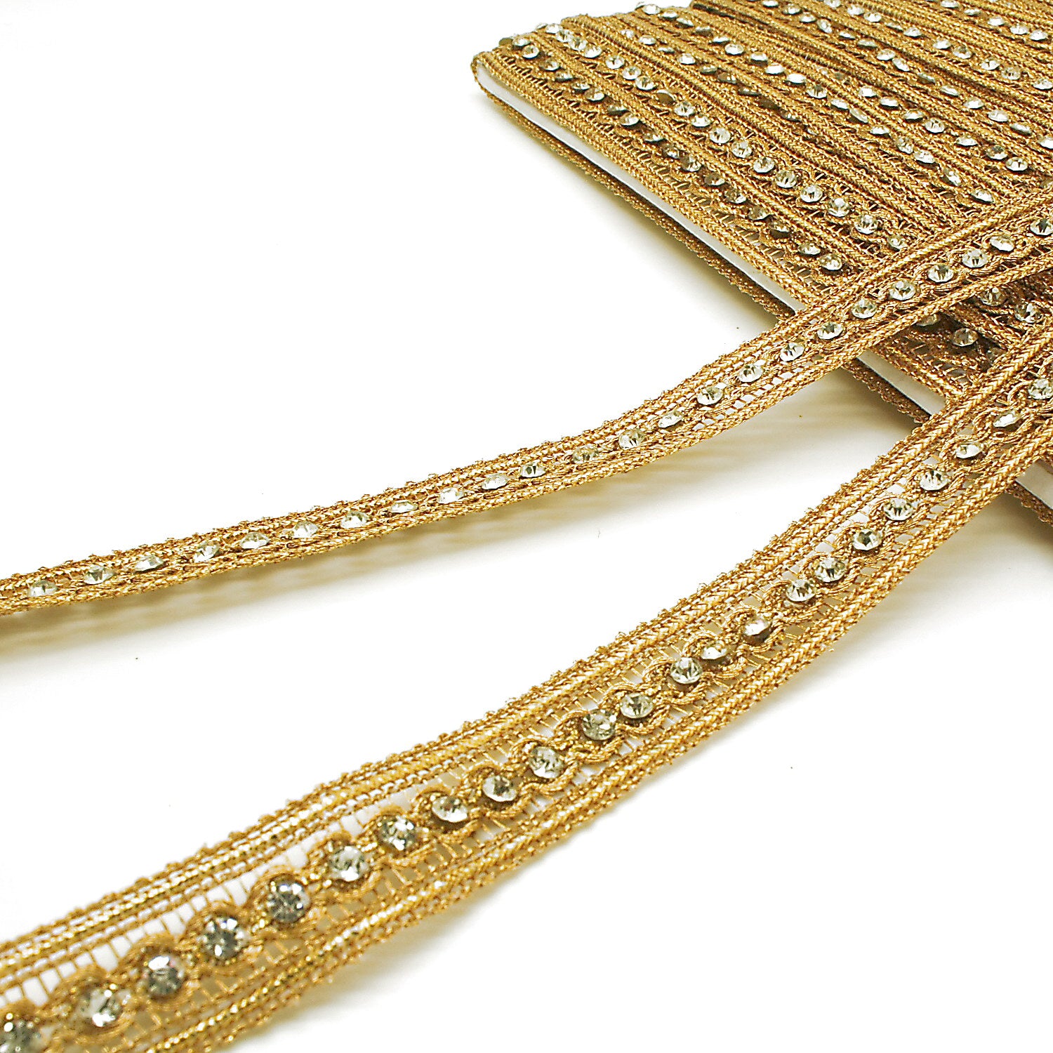 GOLD SILVER STONE TRIM - sarahi.NYC