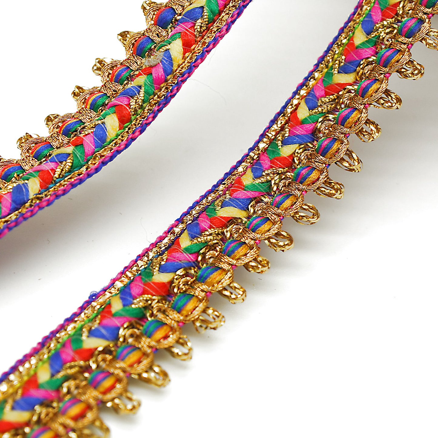 MULTICOLOR WOVEN TRIM - sarahi.NYC