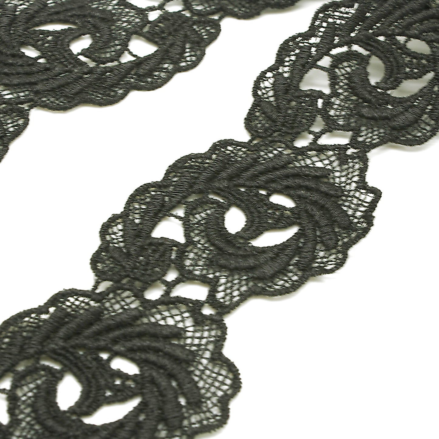 BLACK LACE TRIM - sarahi.NYC
