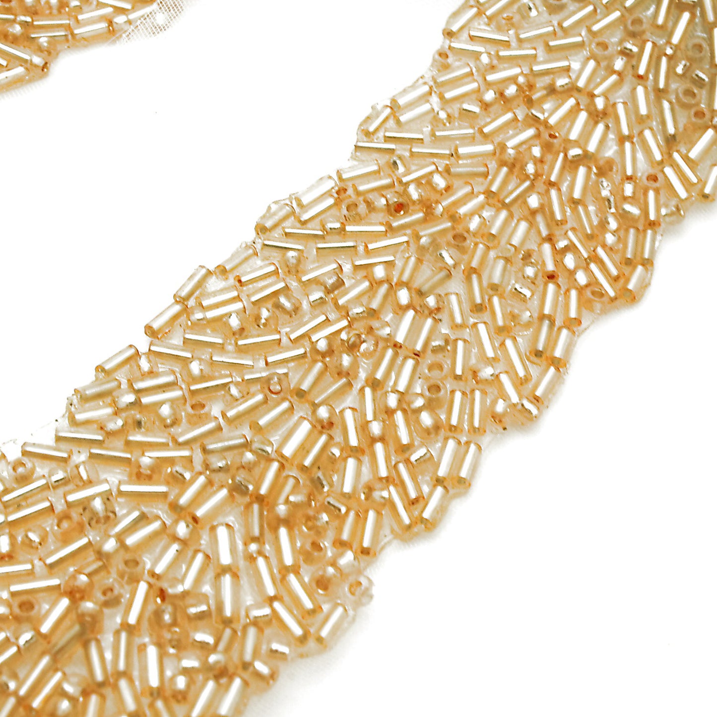 ROSE GOLD BEADED TRIM - sarahi.NYC