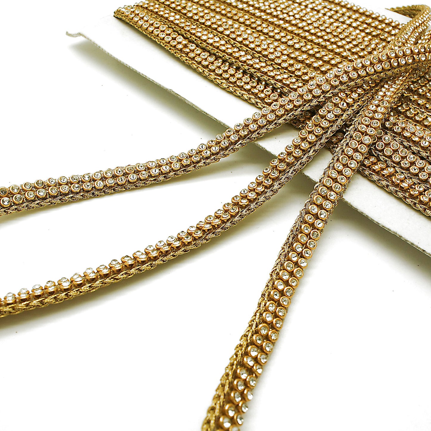GOLD CRYSTAL TRIM - sarahi.NYC