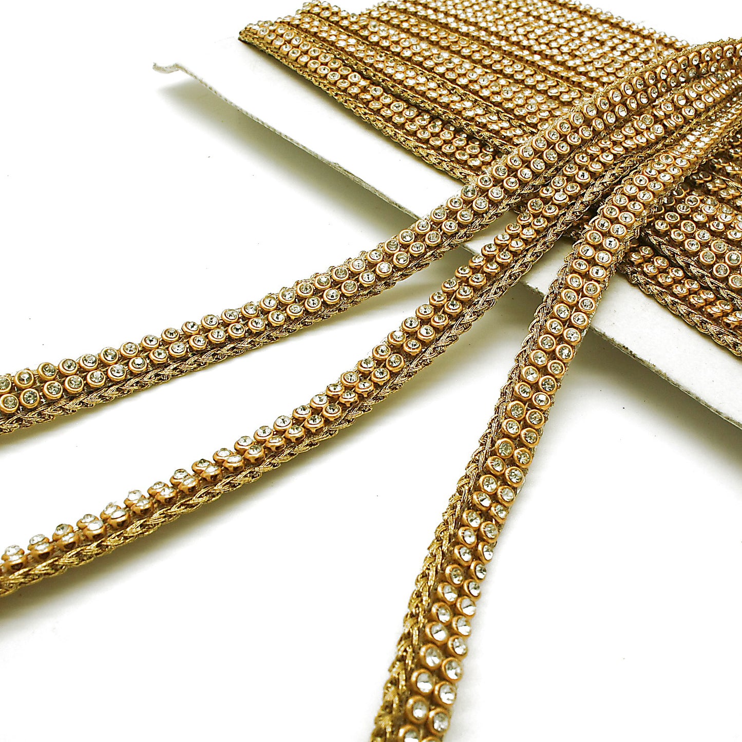 GOLD CRYSTAL TRIM - sarahi.NYC