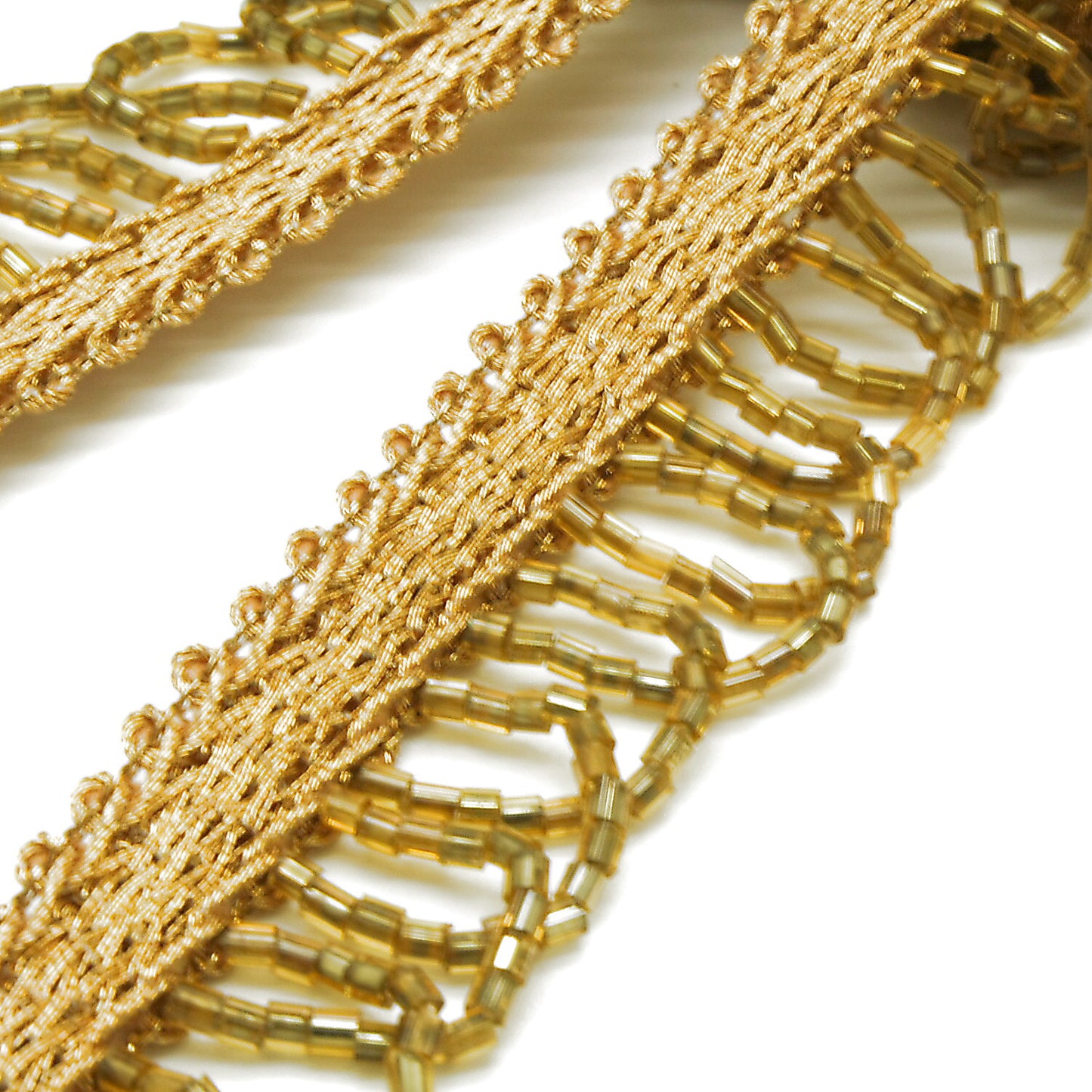 GOLD FRINGE EDGING TRIM - sarahi.NYC