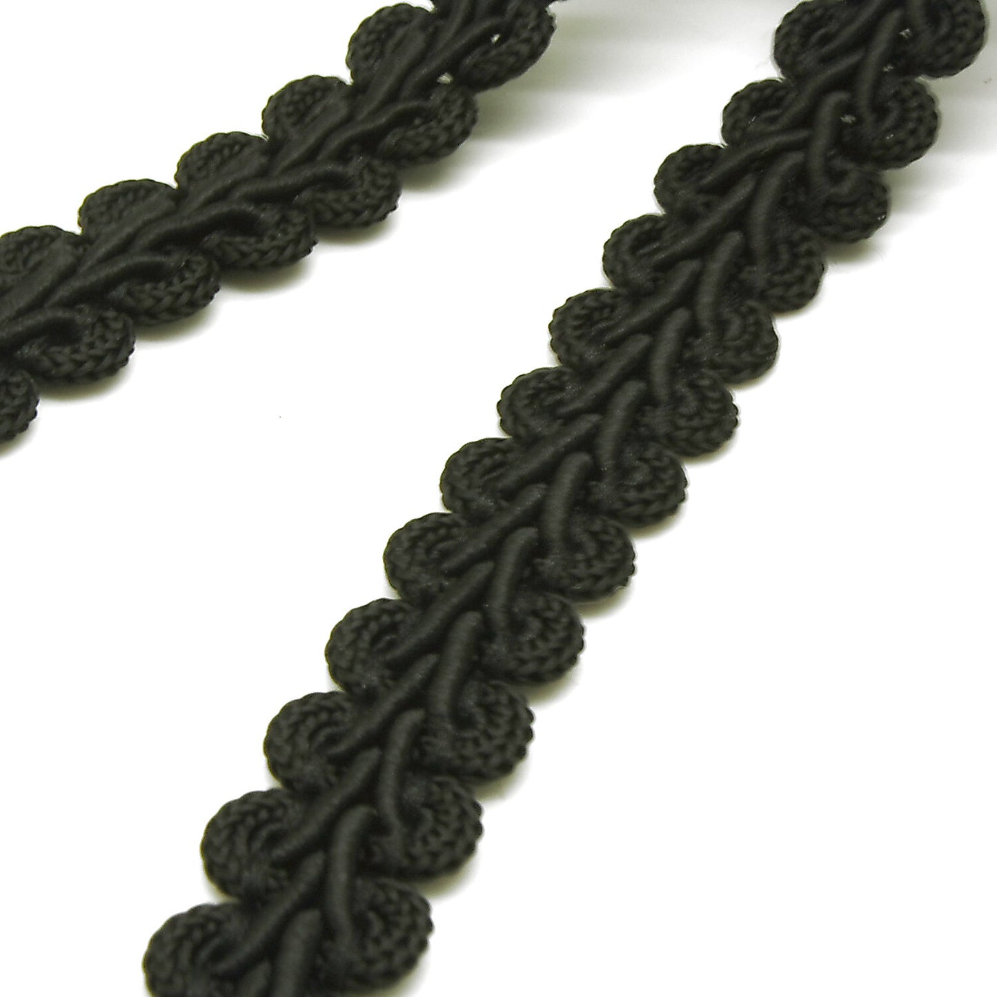 BLACK SWIRL TRIM - sarahi.NYC