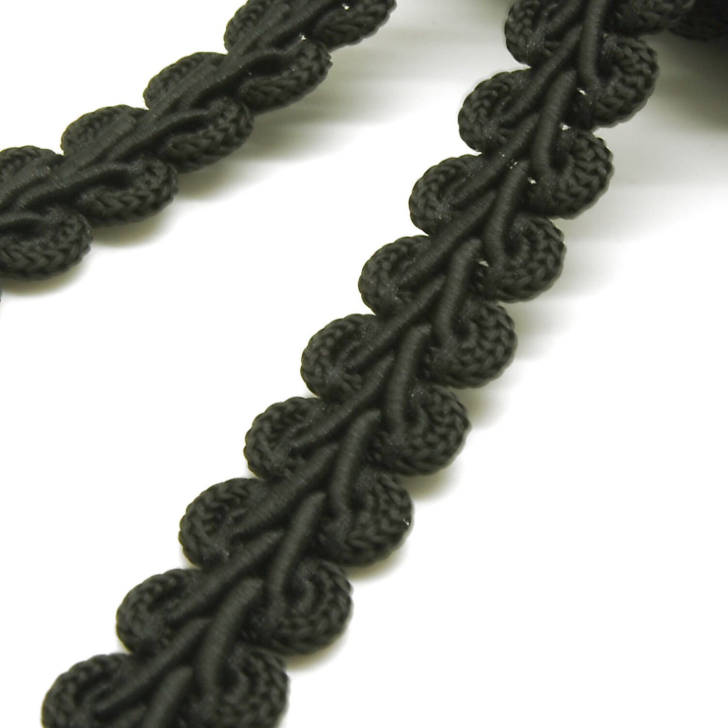 BLACK SWIRL TRIM - sarahi.NYC