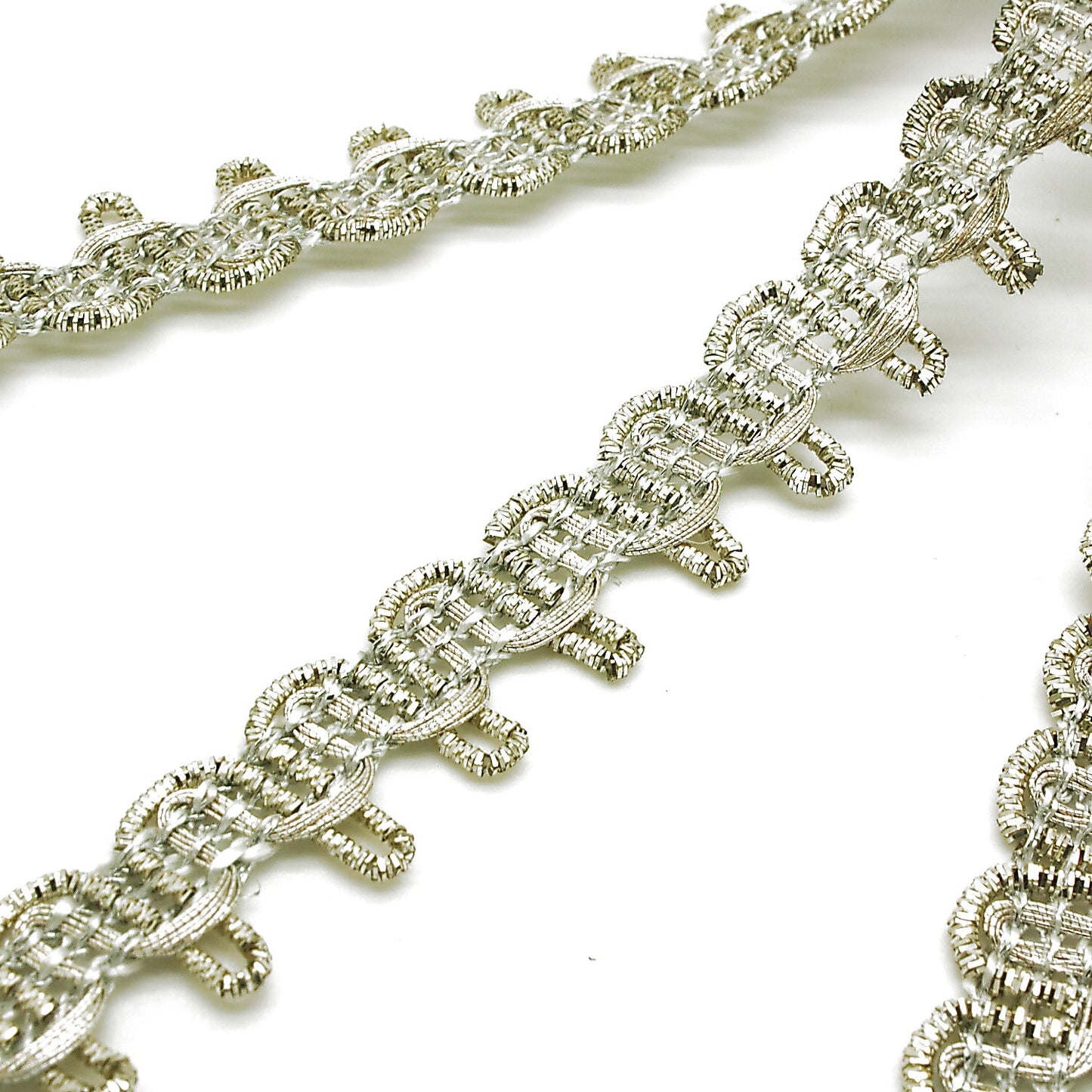 SILVER METALLIC TRIM - sarahi.NYC