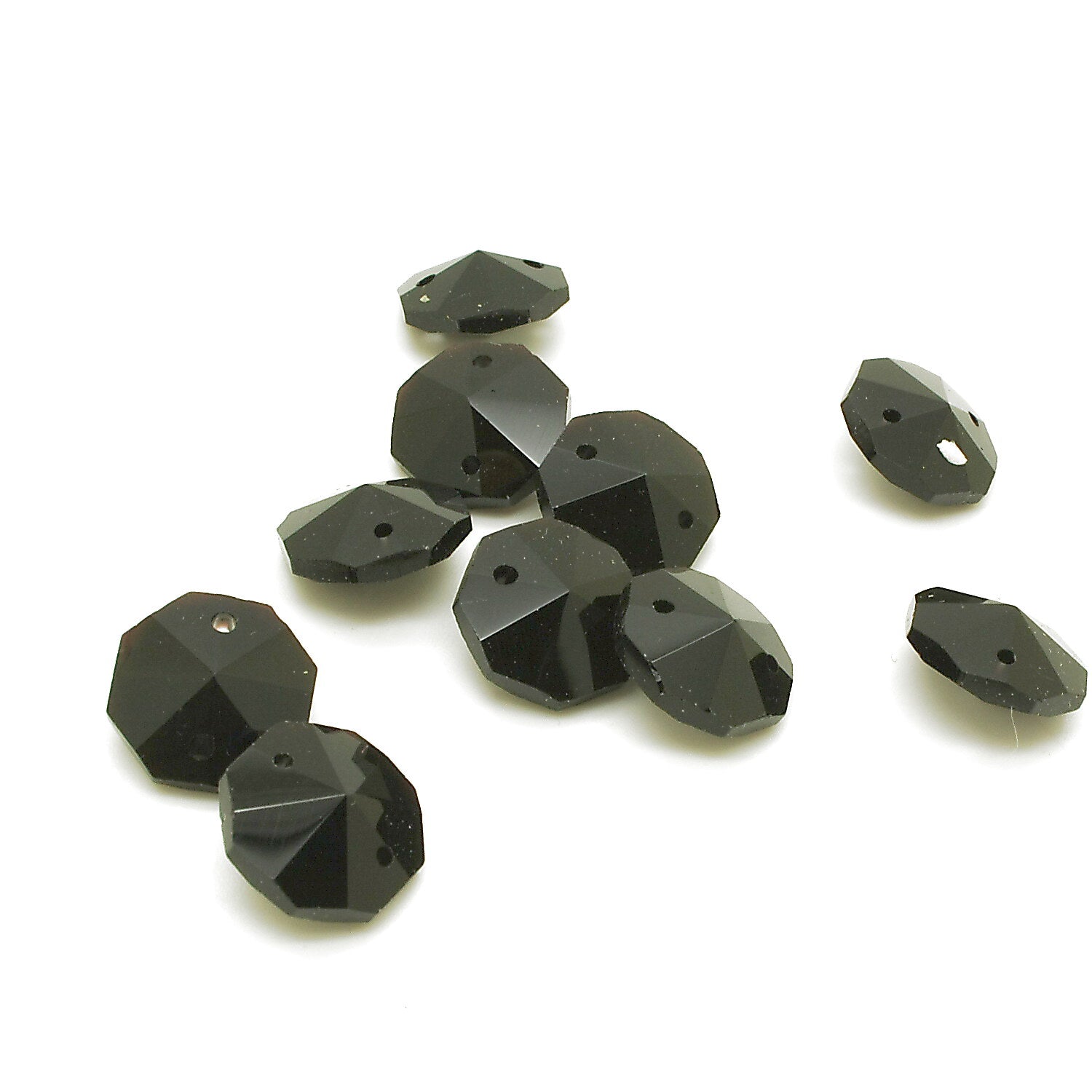 BLACK SEW ON CRYSTALS 14mm - sarahi.NYC