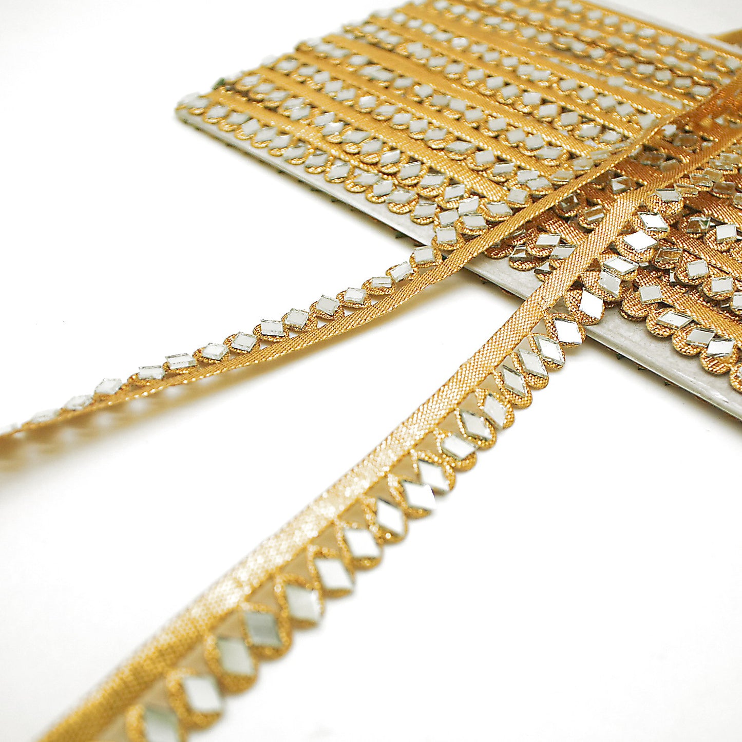 GOLD MIRROR THIN EDGING TRIM - sarahi.NYC