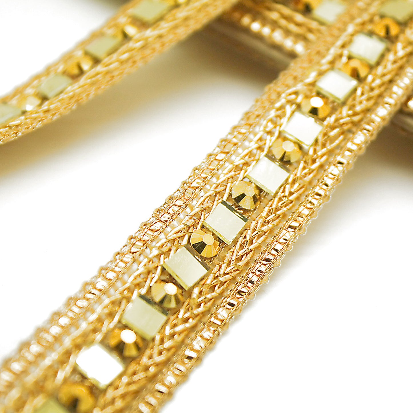 GOLD WITH GOLD MIRROR TRIM - sarahi.NYC