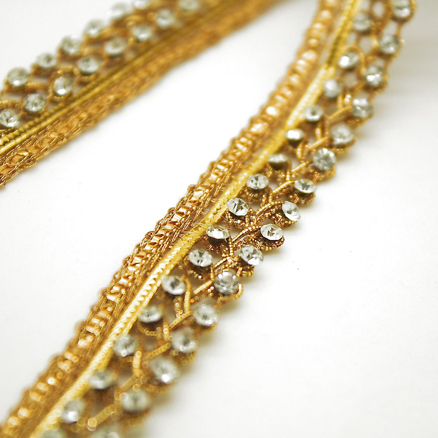 GOLD CRYSTAL EDGING TRIM - sarahi.NYC