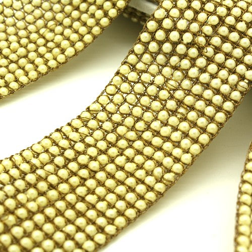 GOLD PEARL WOVEN TRIM - sarahi.NYC