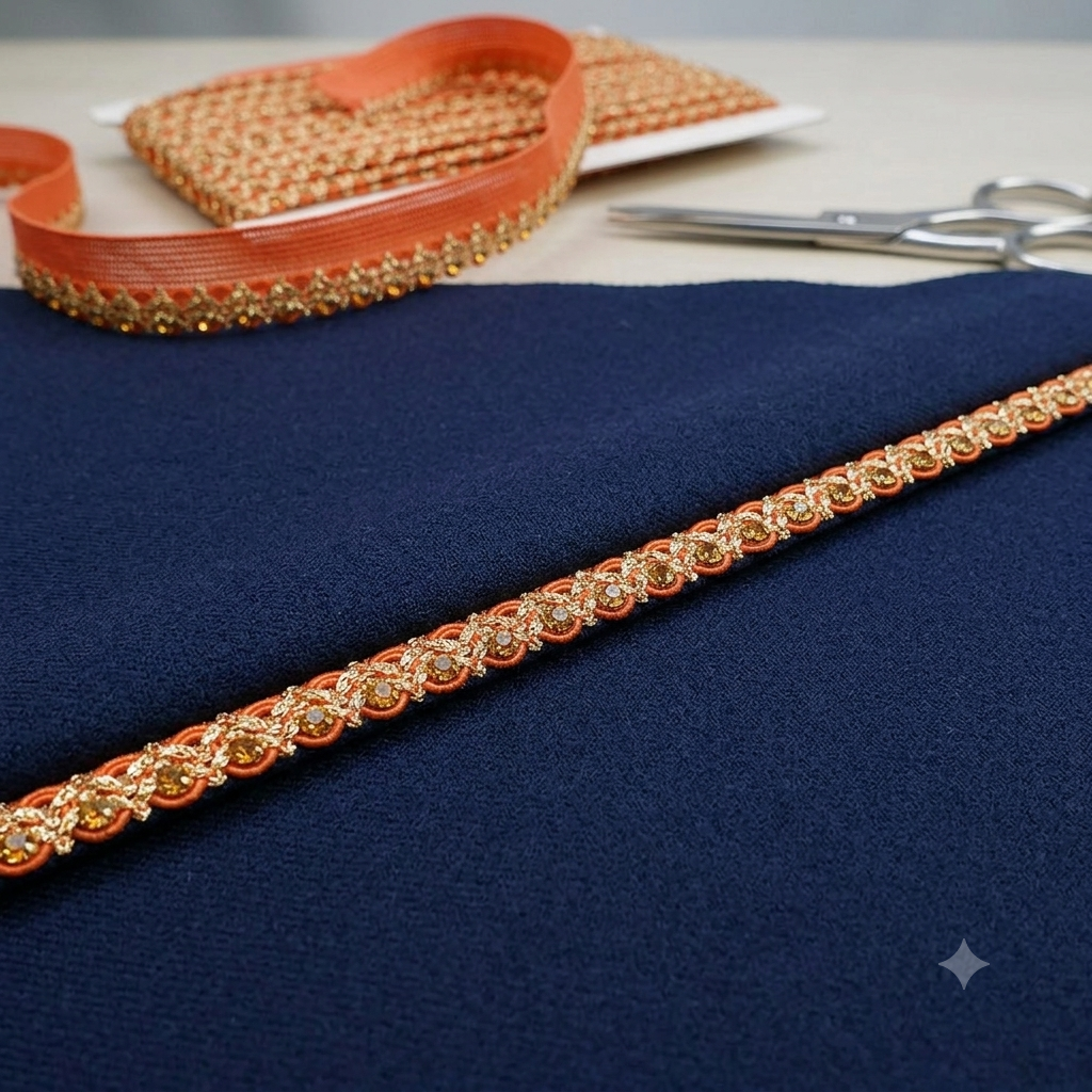 ORANGE STONE TRIM - sarahi.NYC