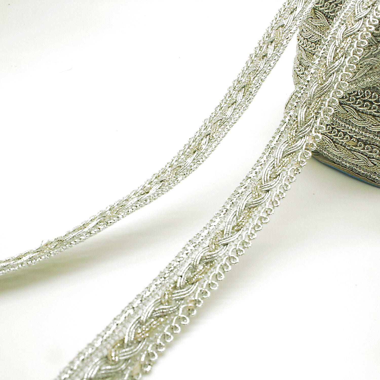 SILVER BRAID METALLIC TRIM
