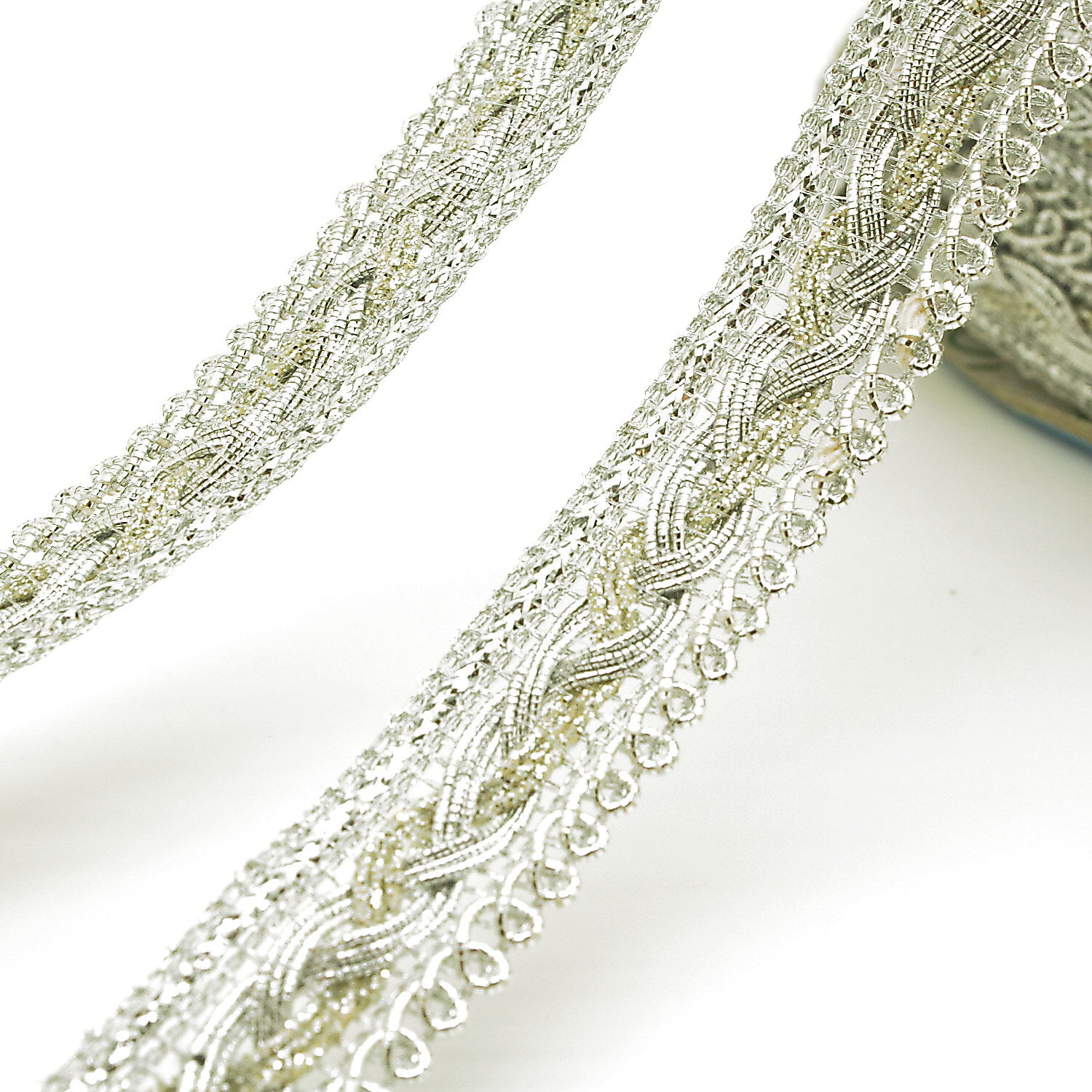 SILVER BRAID METALLIC TRIM