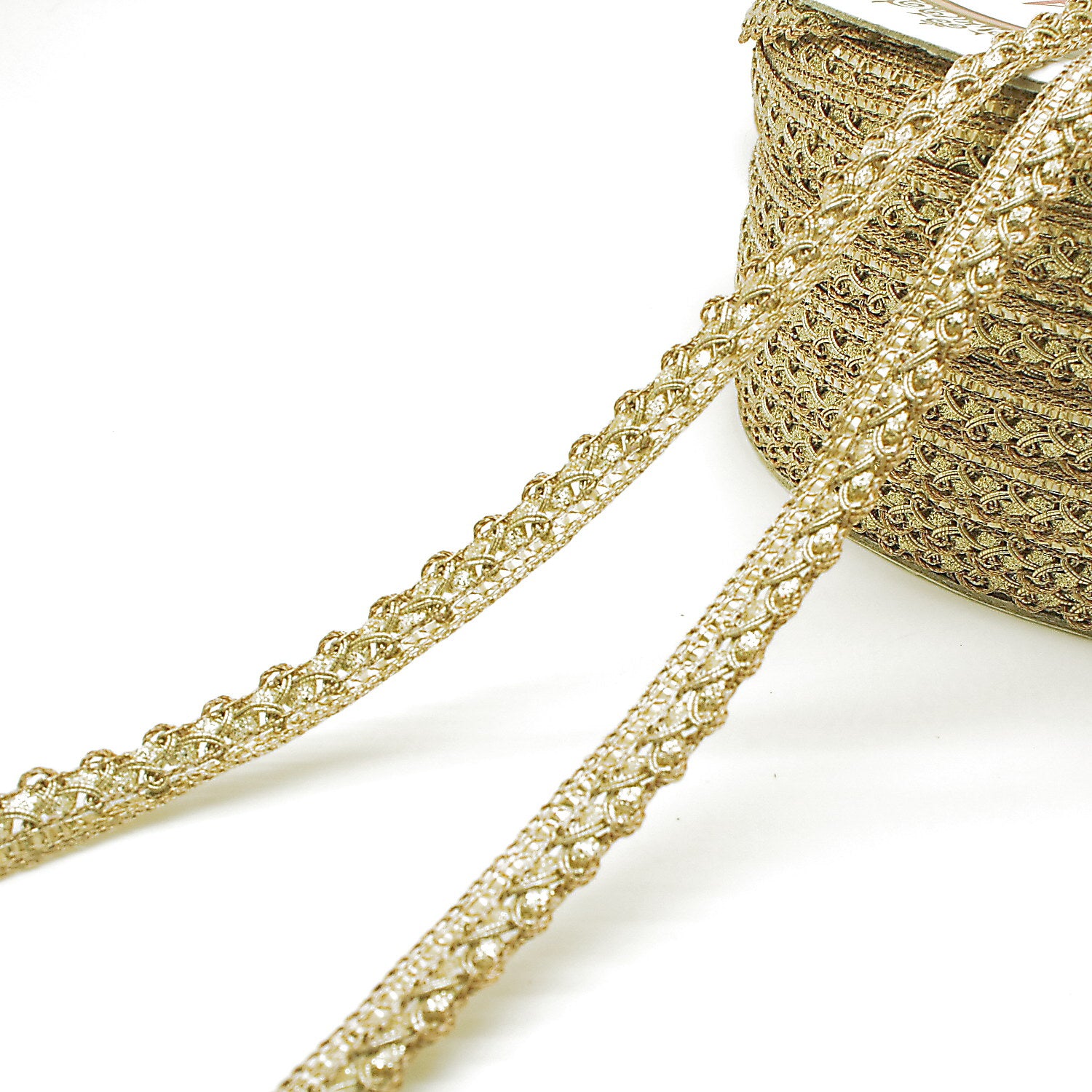 GOLD CROCHET STYLE TRIM - sarahi.NYC