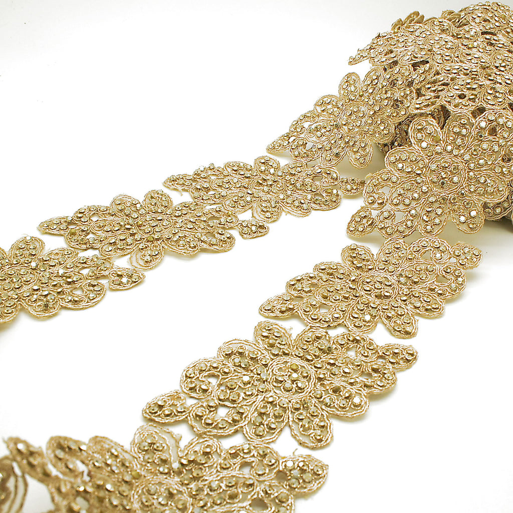 GOLD STONE TRIM - sarahi.NYC