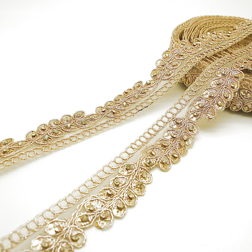 GOLD STONE TRIM - sarahi.NYC