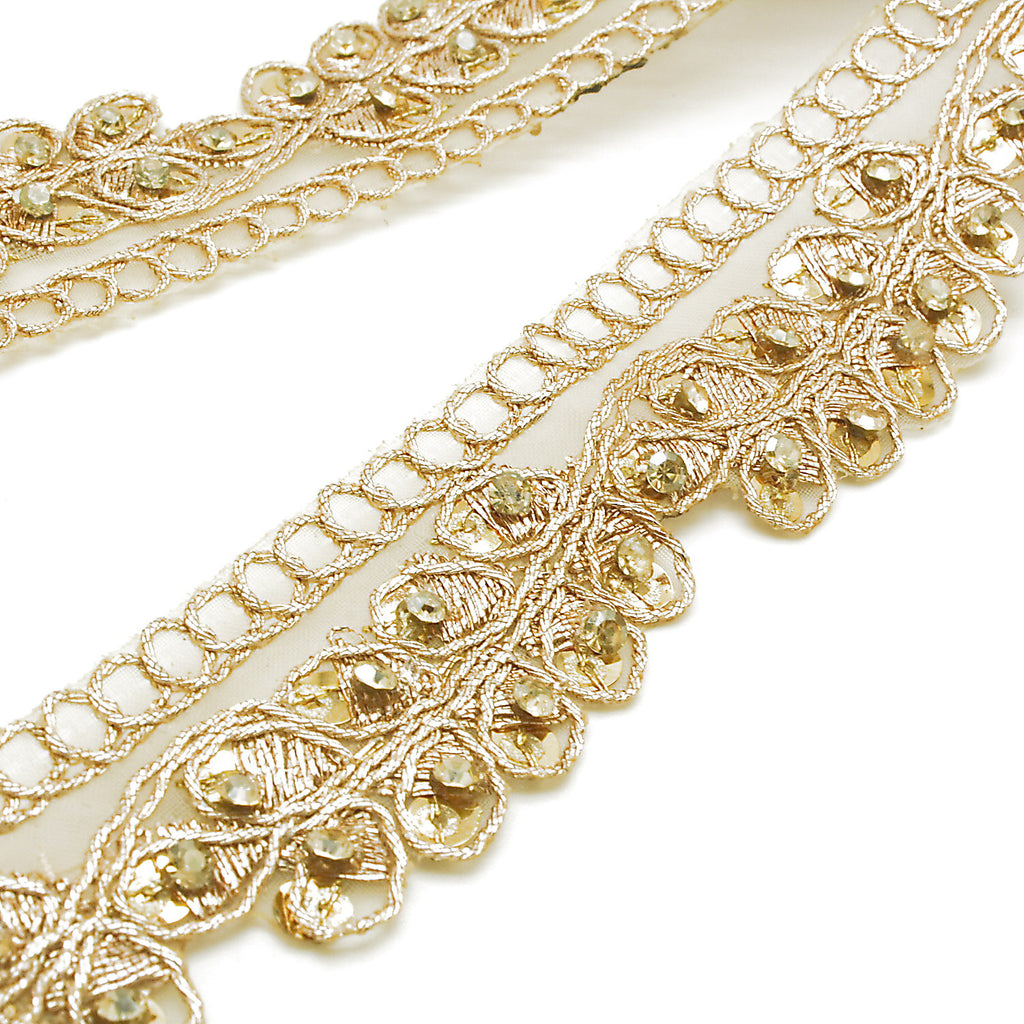 GOLD STONE TRIM - sarahi.NYC
