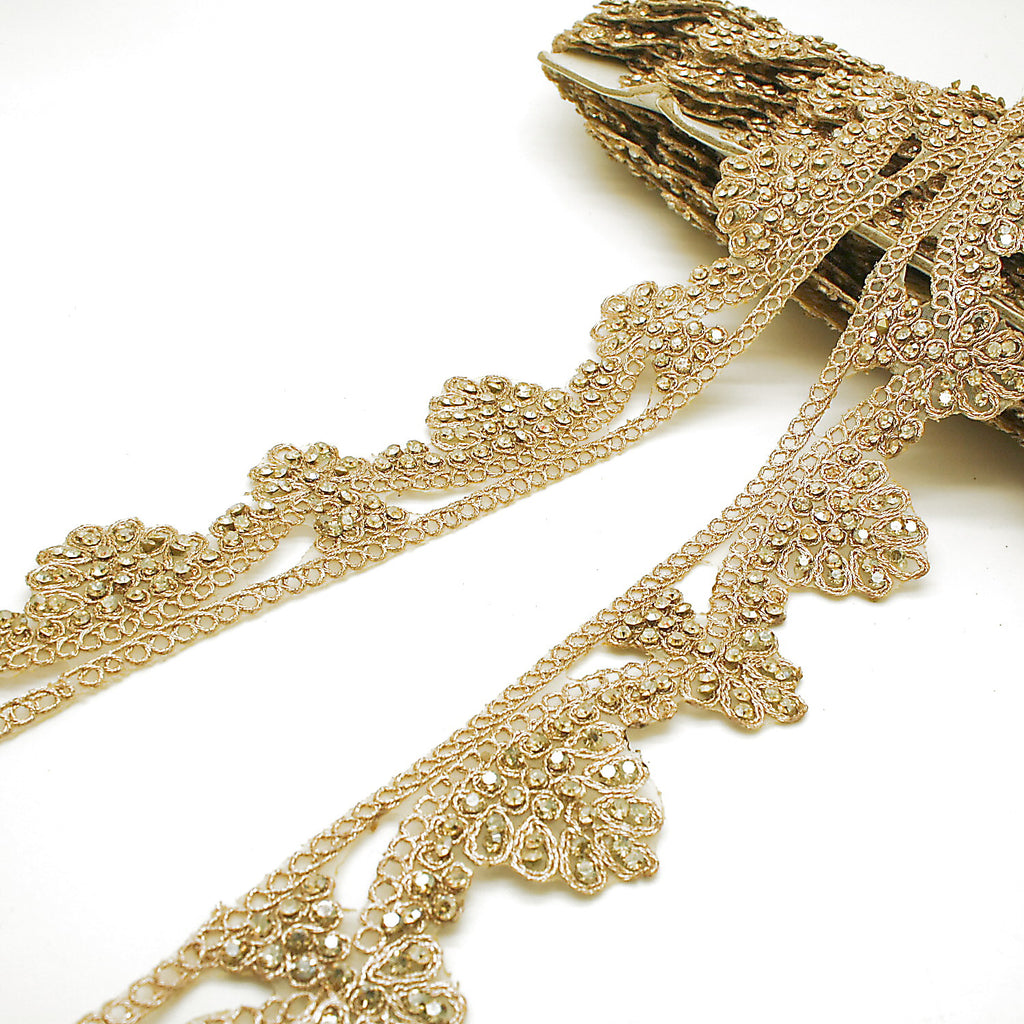 GOLD STONE TRIM - sarahi.NYC