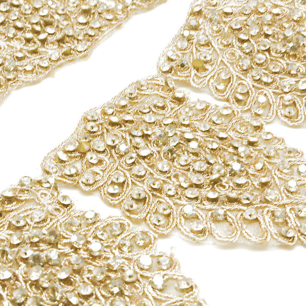 GOLD GOLD STONE TRIM - sarahi.NYC