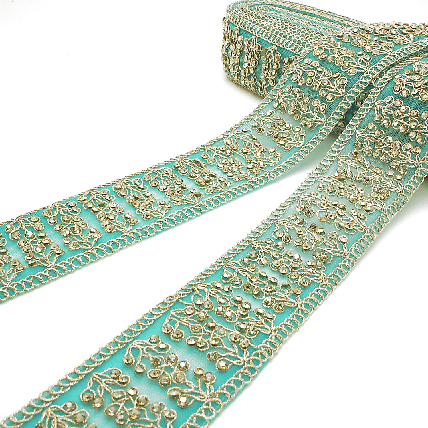 LIGHT BLUE STONE TRIM - SARAHI.NYC