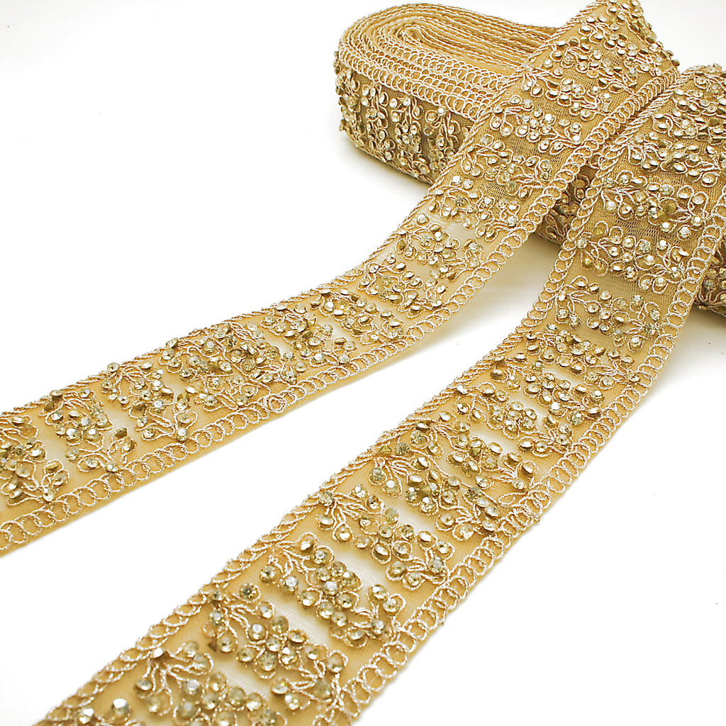 GOLD STONE TRIM - SARAHI.NYC