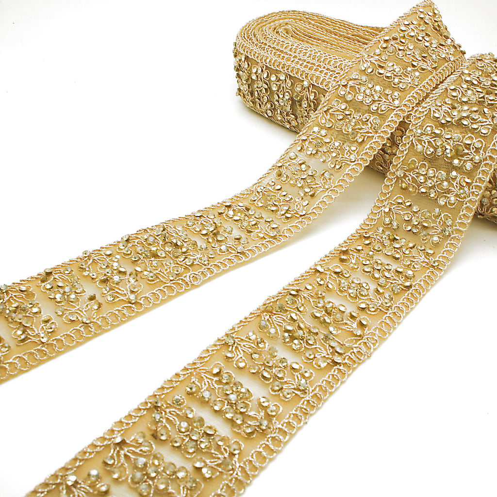 GOLD STONE TRIM - SARAHI.NYC