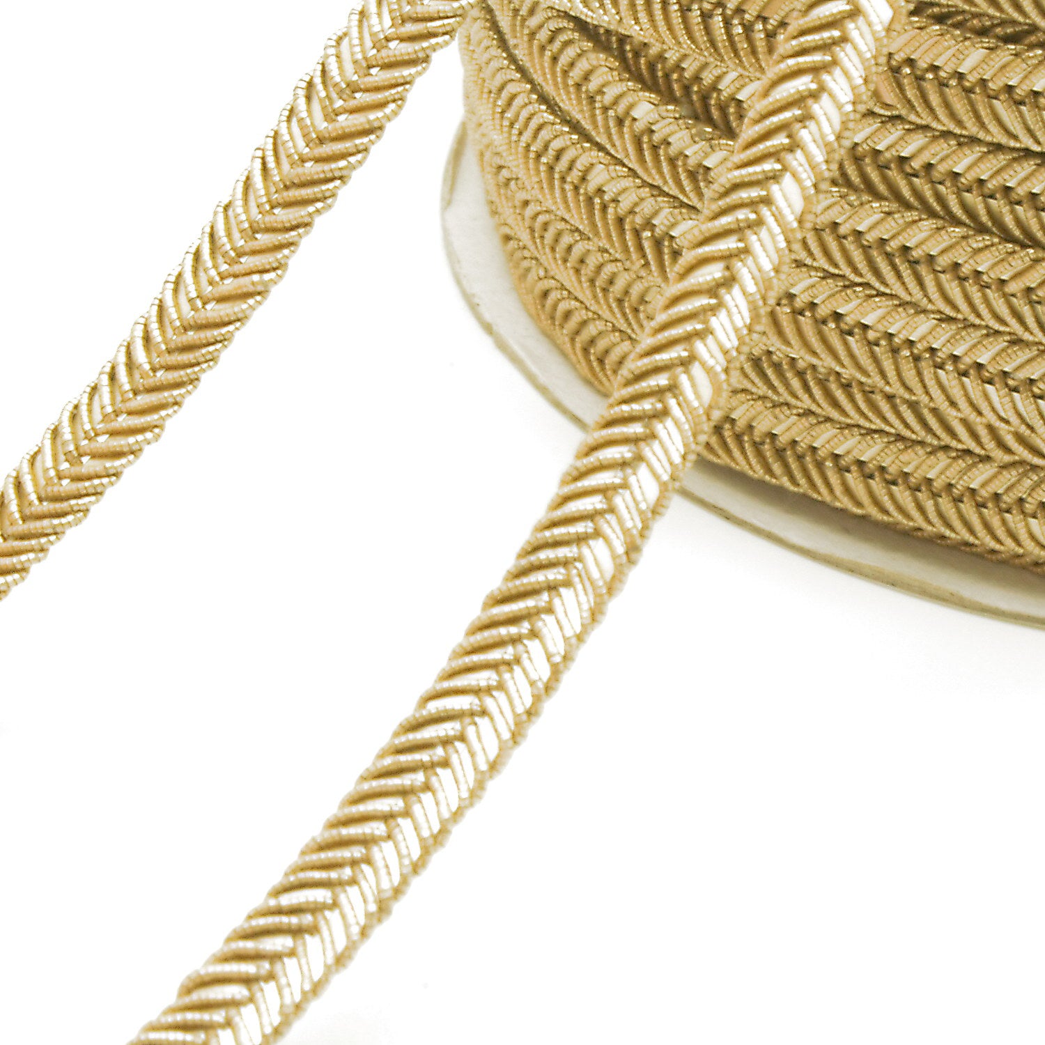 LIGHT GOLD METALLIC TRIM - sarahi.NYC