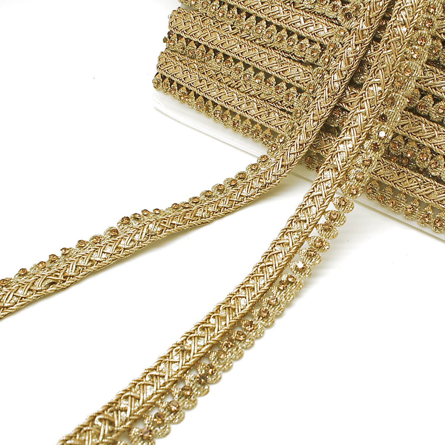 GOLD GOLD STONE TRIM - sarahi.NYC