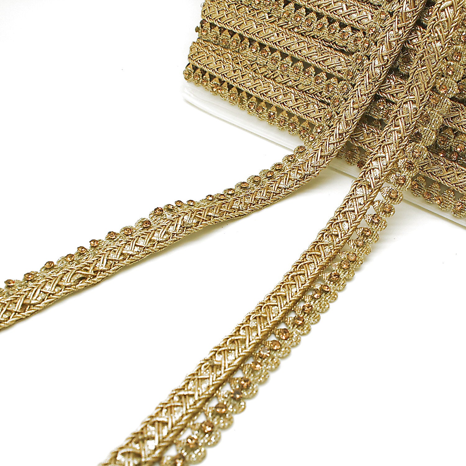 GOLD GOLD STONE TRIM - sarahi.NYC