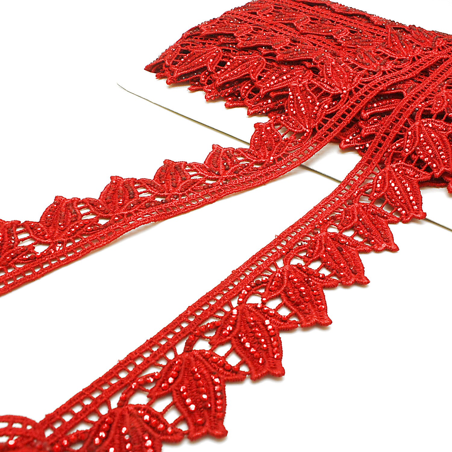 RED STONE TRIM - sarahi.NYC