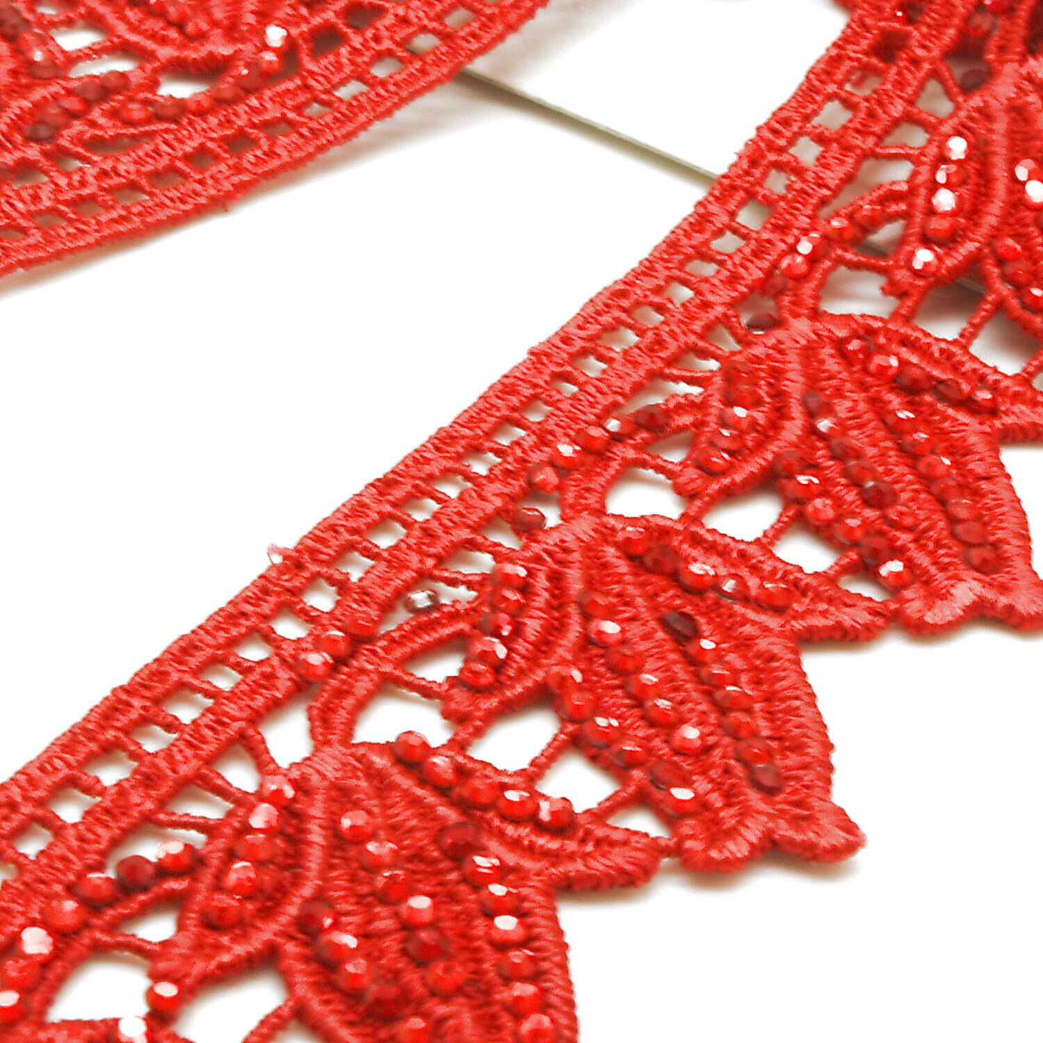 RED STONE TRIM - sarahi.NYC