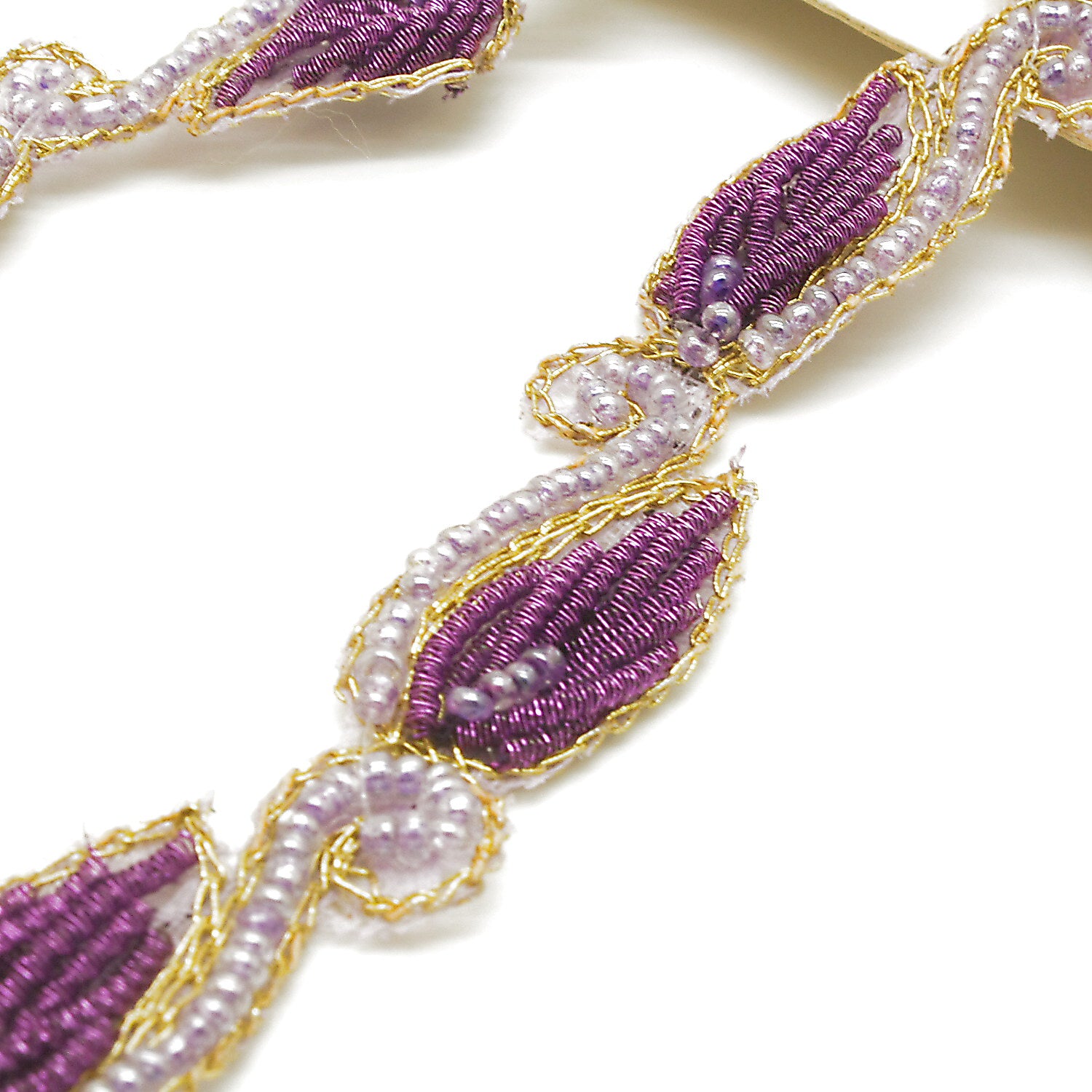 LILAC PAISLEY TRIM - sarahi.NYC