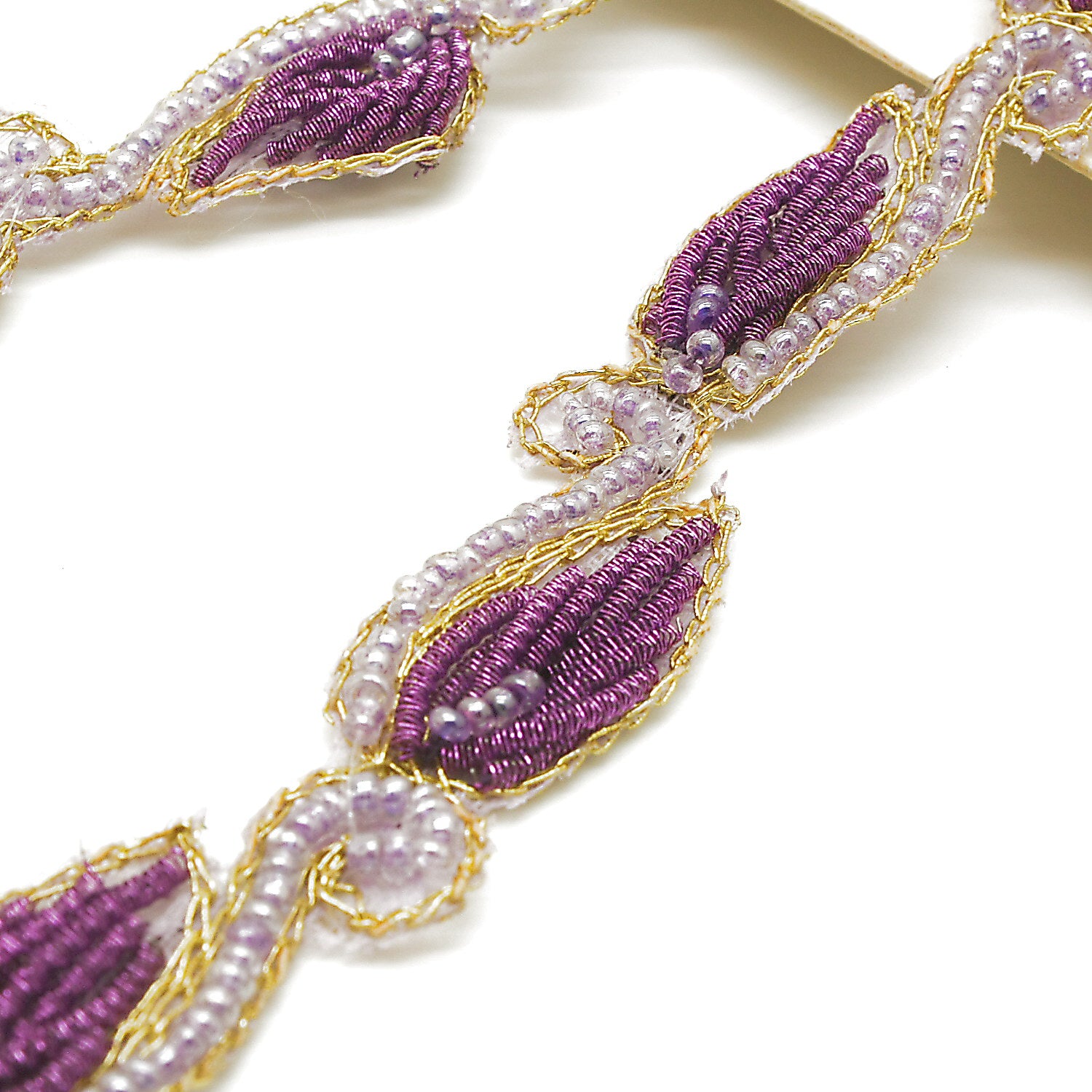 LILAC PAISLEY TRIM - sarahi.NYC