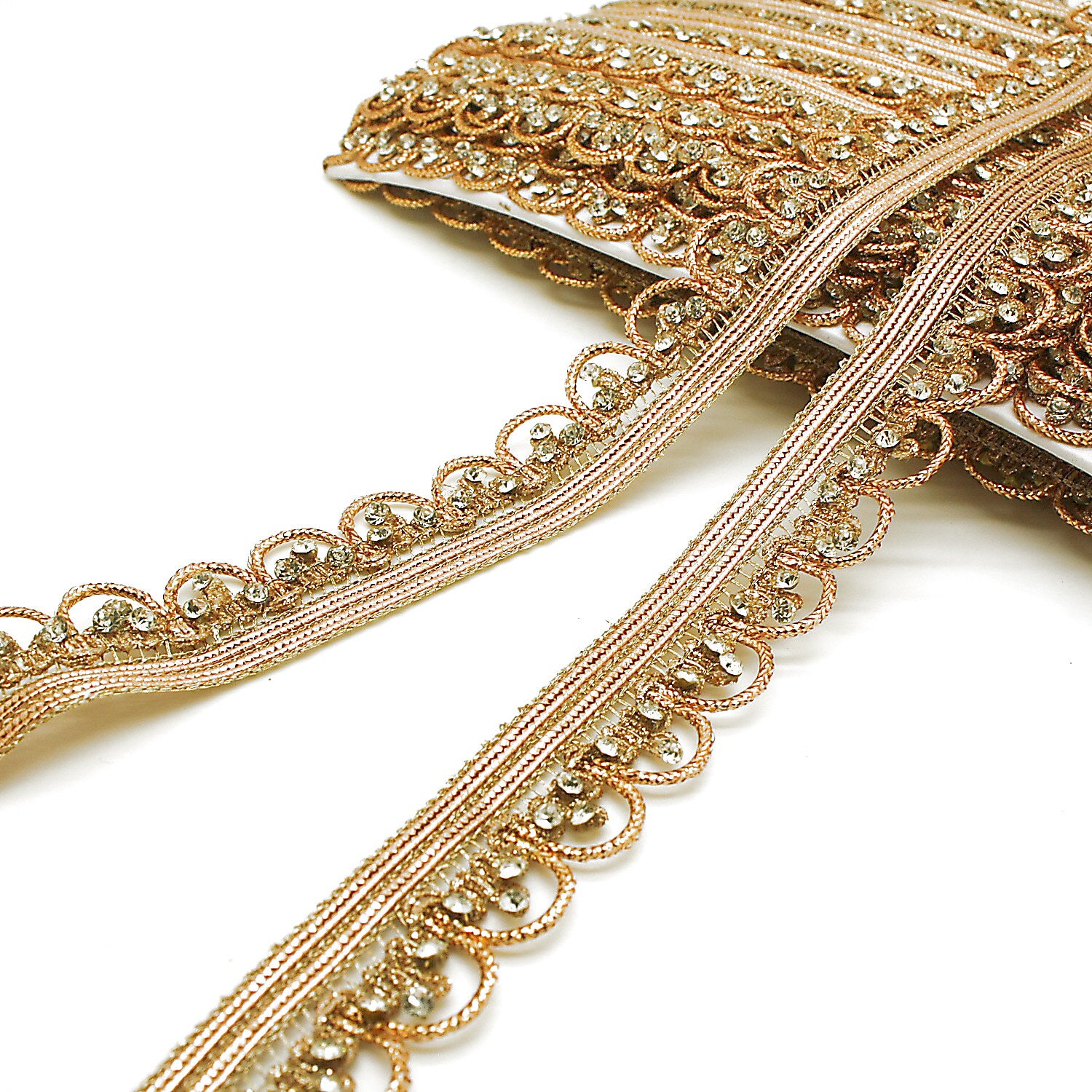 GOLD SILVER STONE TRIM - sarahi.NYC
