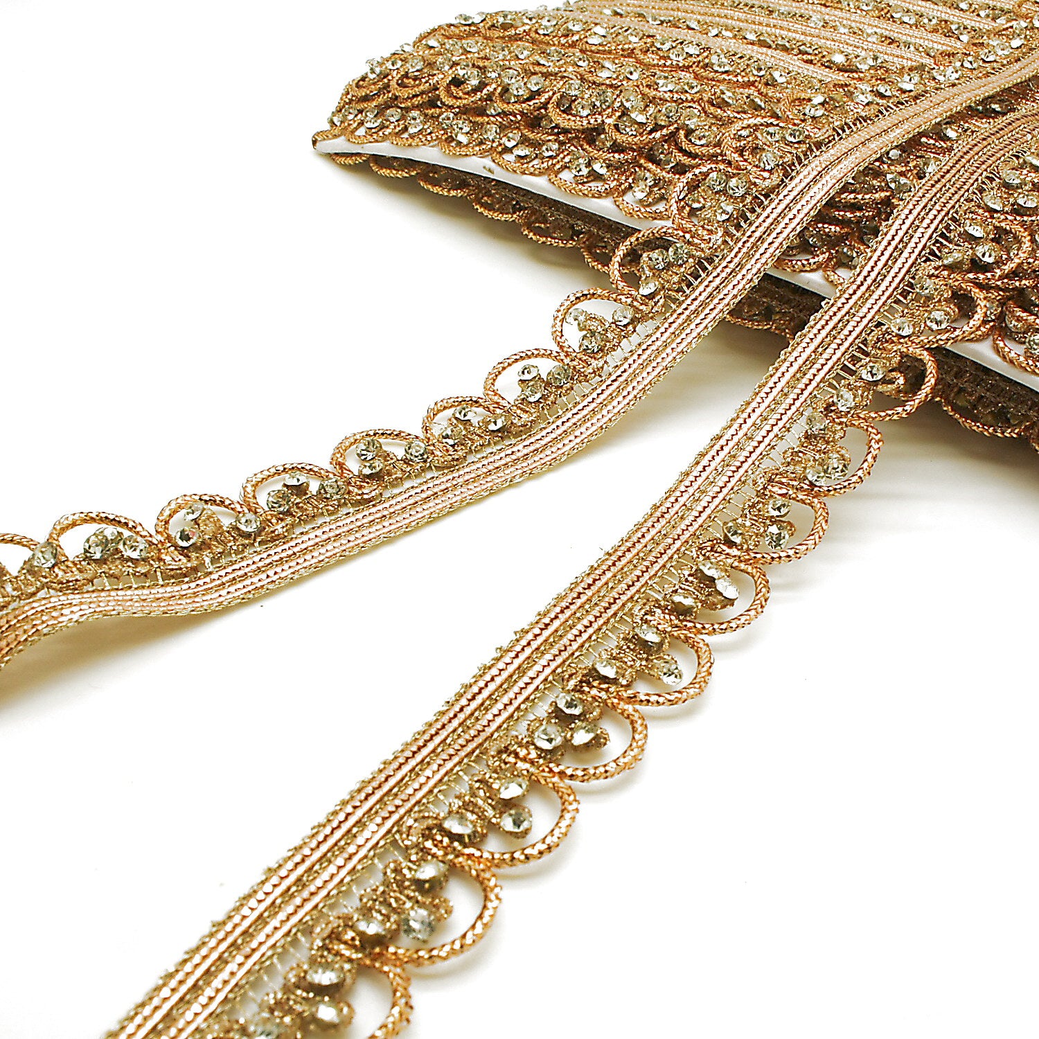 GOLD SILVER STONE TRIM - sarahi.NYC