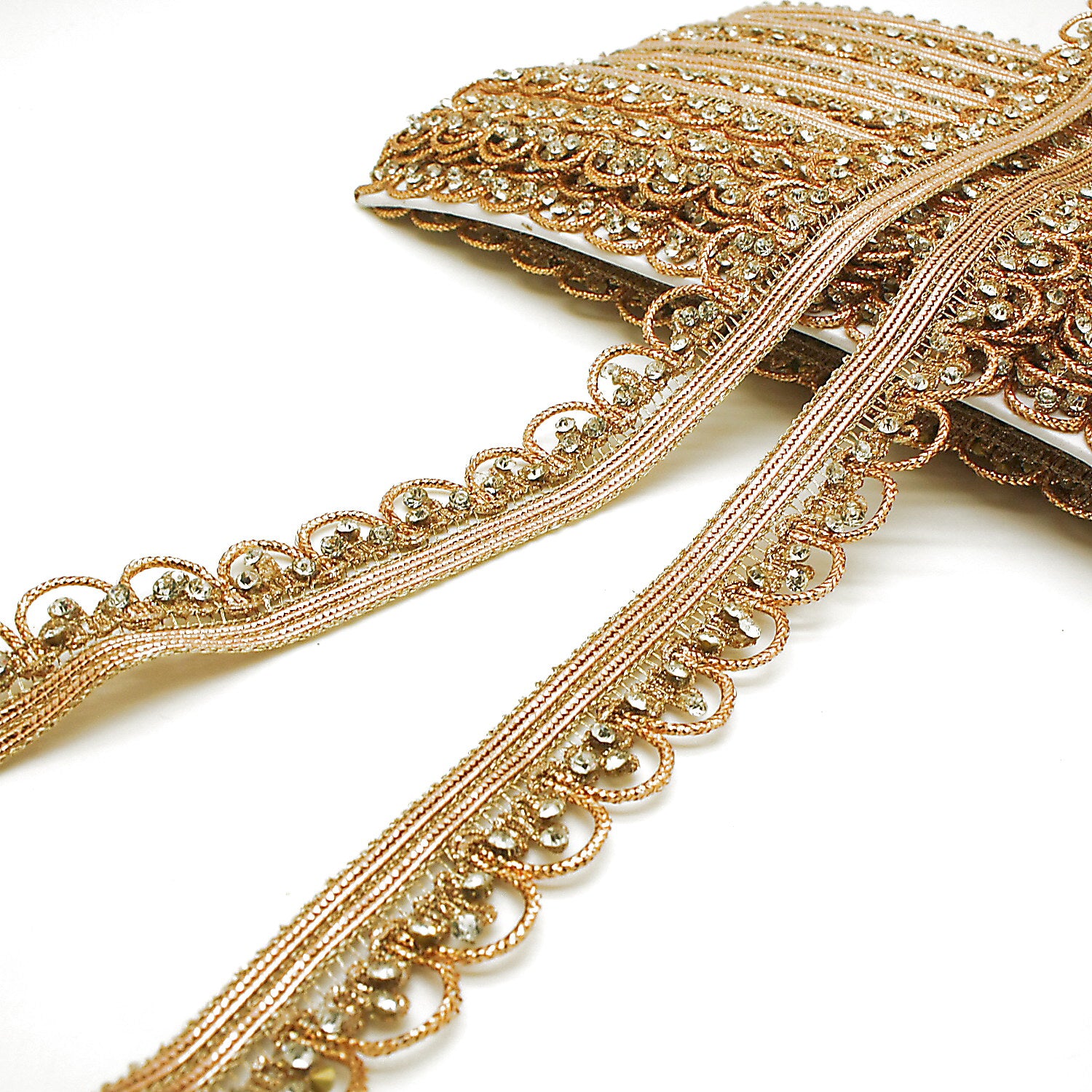 GOLD SILVER STONE TRIM - sarahi.NYC