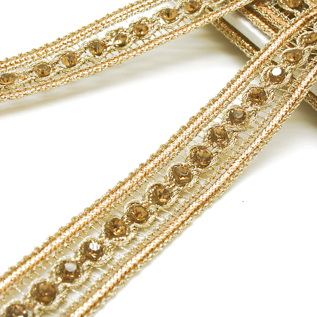 GOLD STONE TRIM - sarahi.NYC