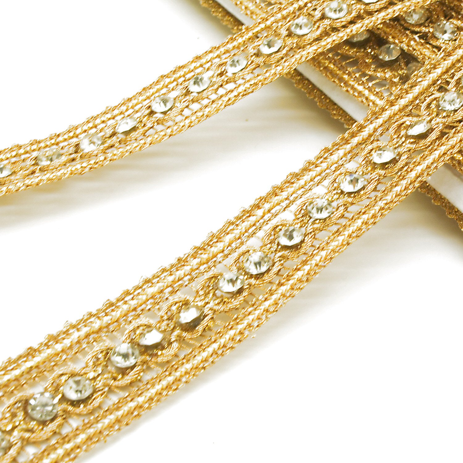 GOLD SILVER STONE TRIM - sarahi.NYC