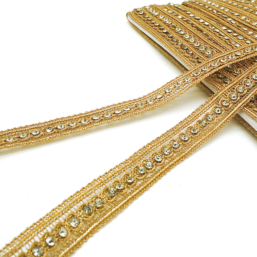 GOLD SILVER STONE TRIM - sarahi.NYC