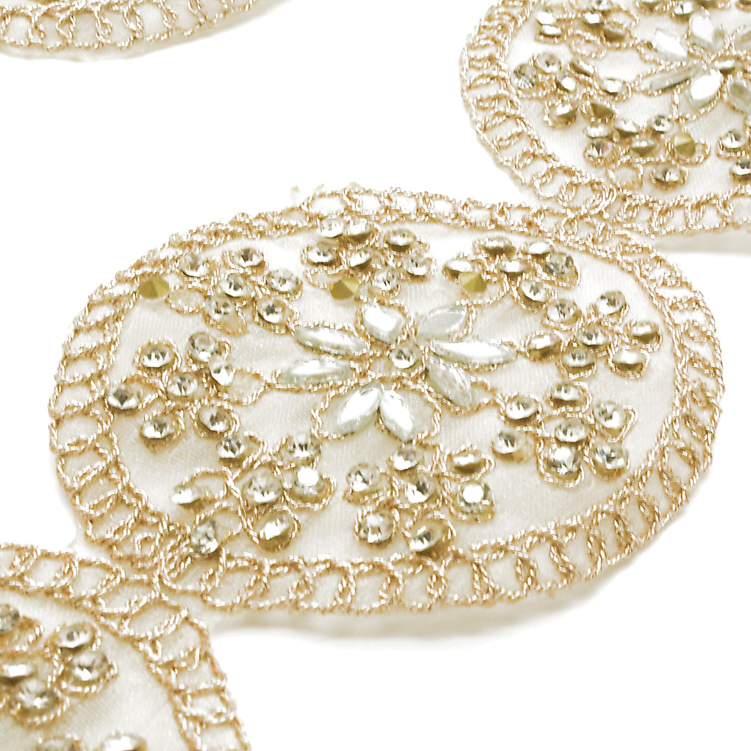 GOLD CIRCLE MIRROR TRIM - sarahi.NYC