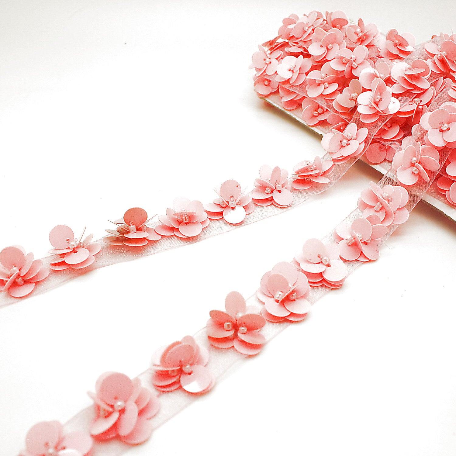 PINK FLOWER TRIM - sarahi.NYC