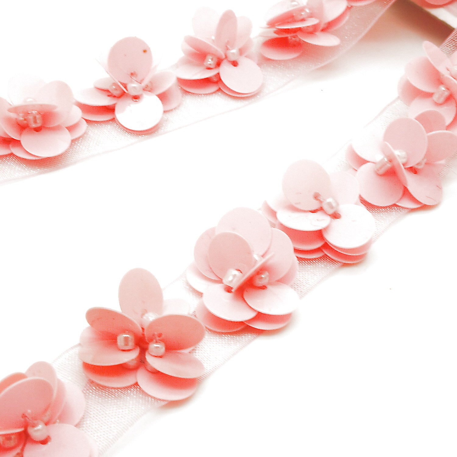 PINK FLOWER TRIM - sarahi.NYC