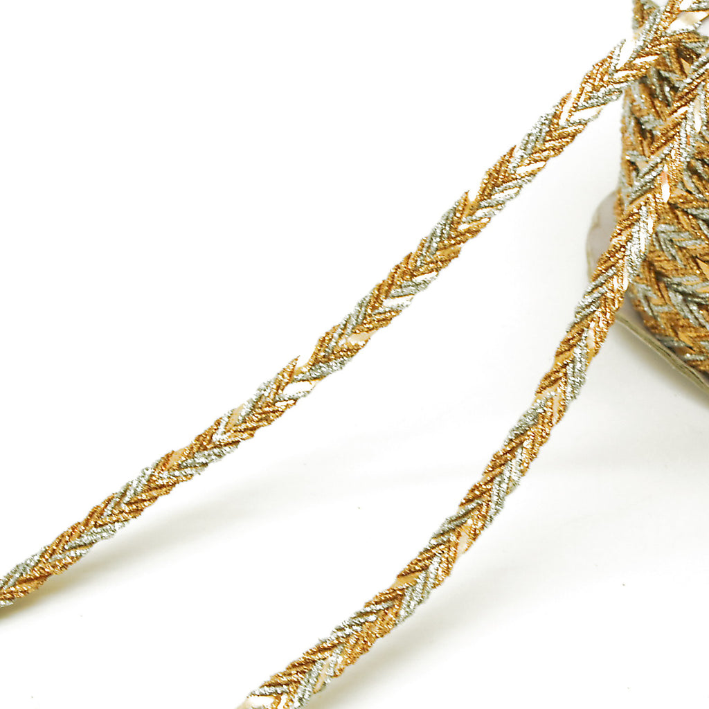 SILVER GOLD TRIM - sarahi.NYC