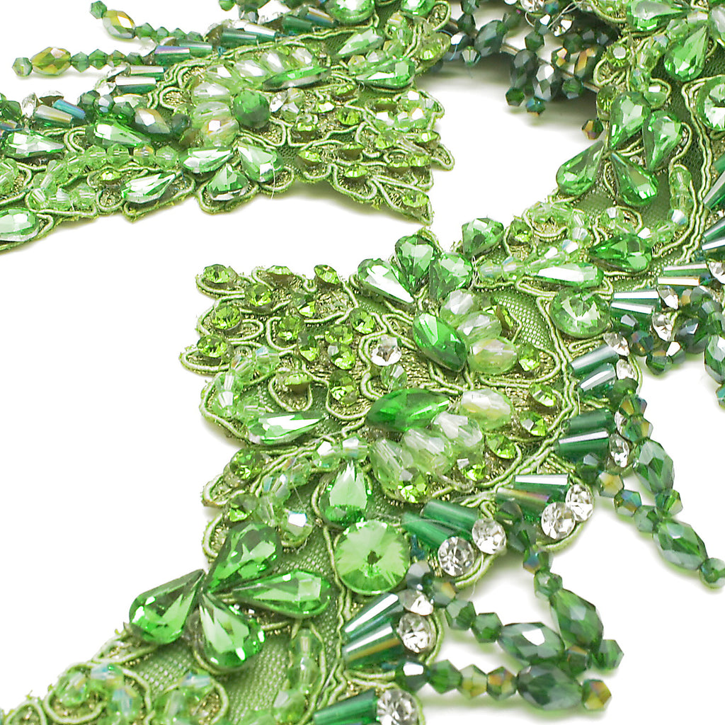 GREEN STONE TRIM - sarahi.NYC