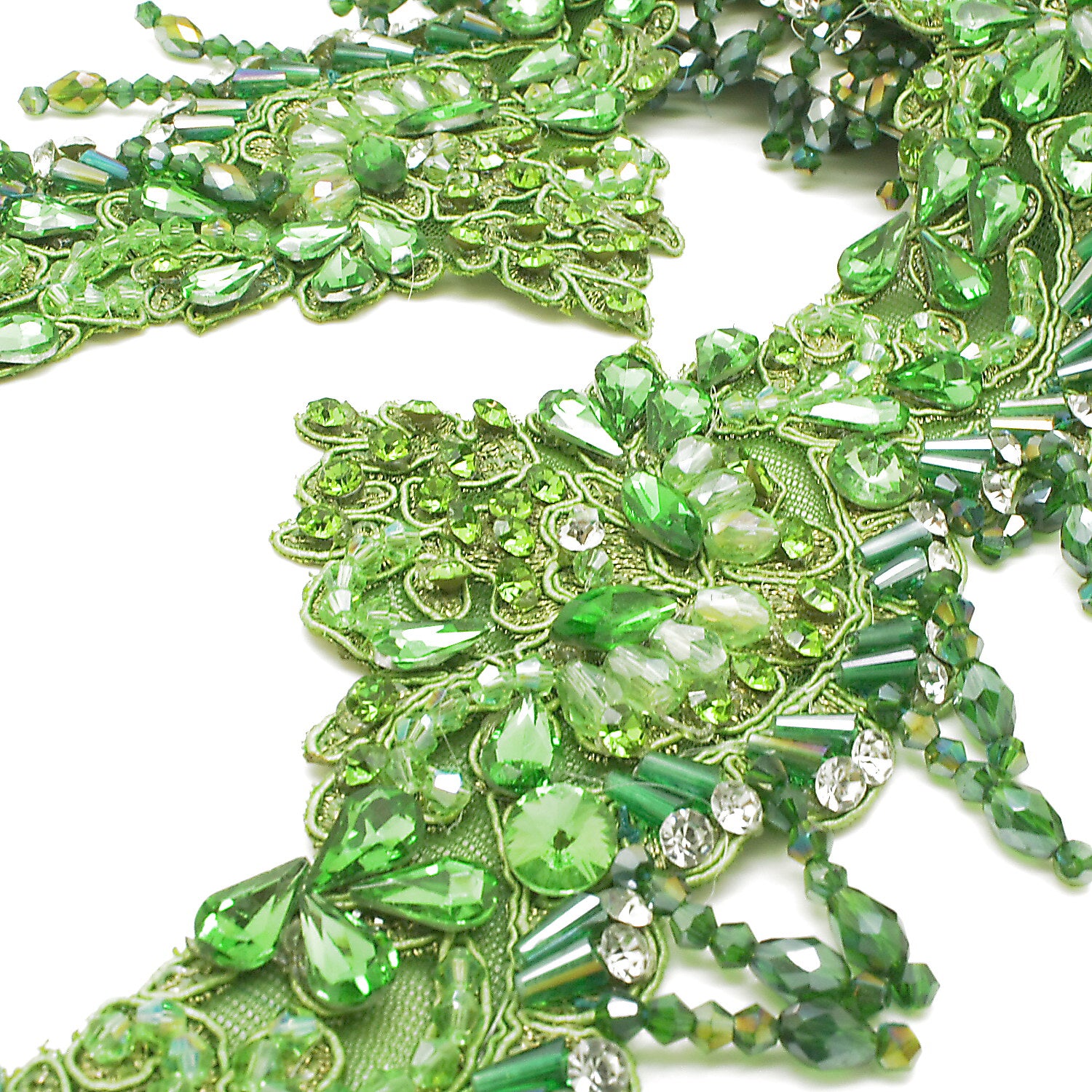 GREEN STONE TRIM - sarahi.NYC