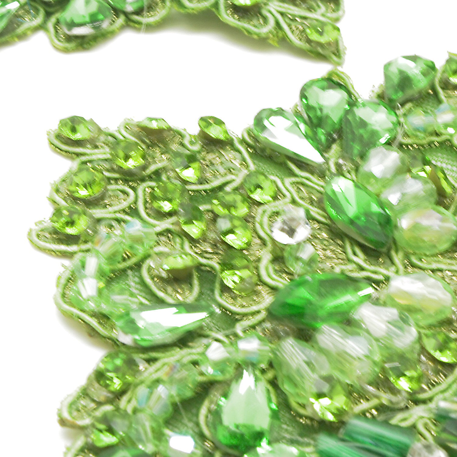 GREEN STONE TRIM - sarahi.NYC