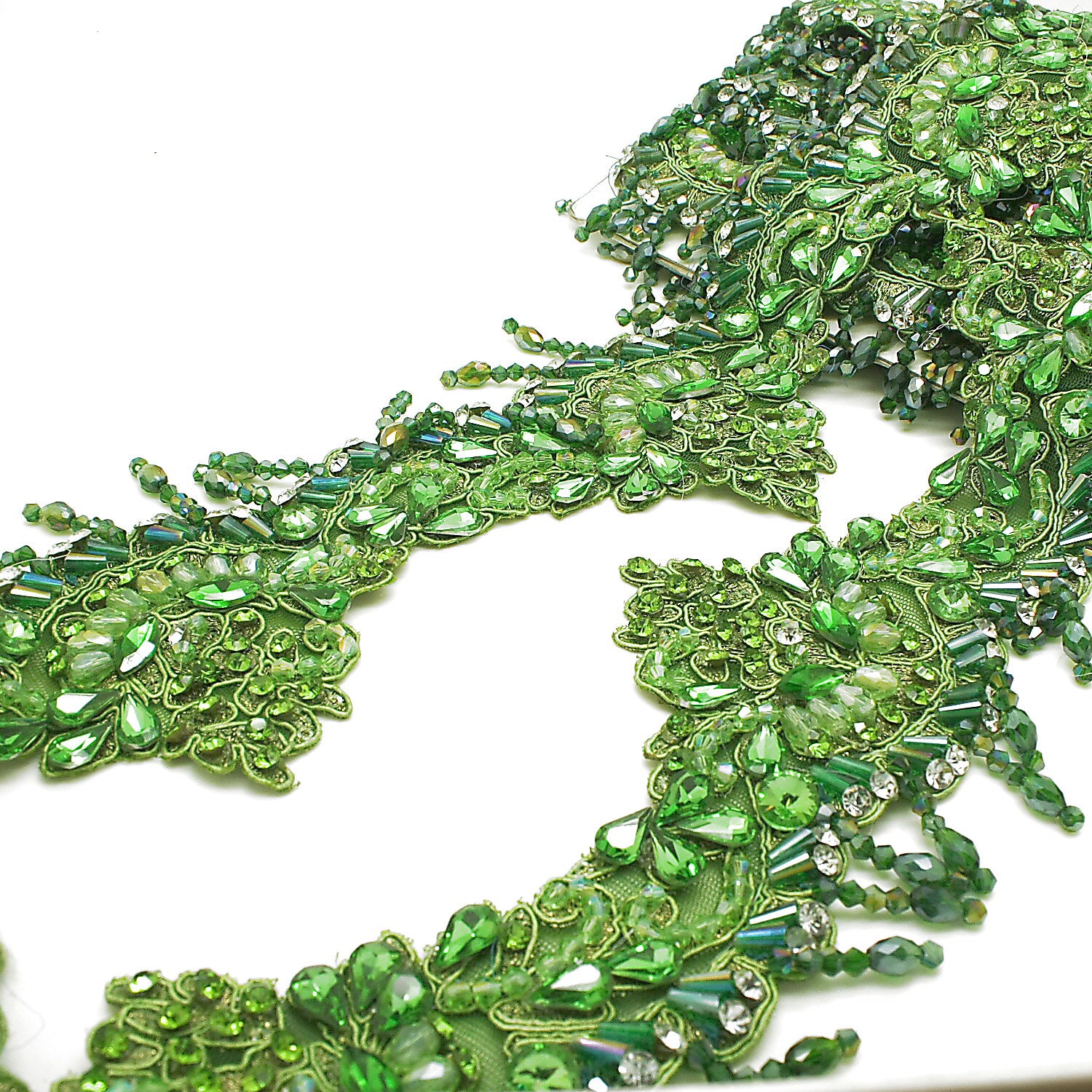 GREEN STONE TRIM - sarahi.NYC