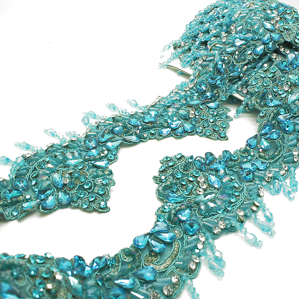 TURQUOISE STONE TRIM - sarahi.NYC