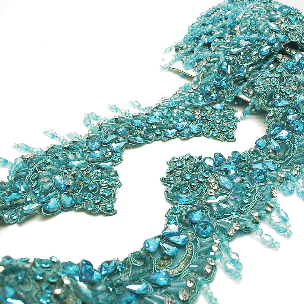 TURQUOISE STONE TRIM - sarahi.NYC